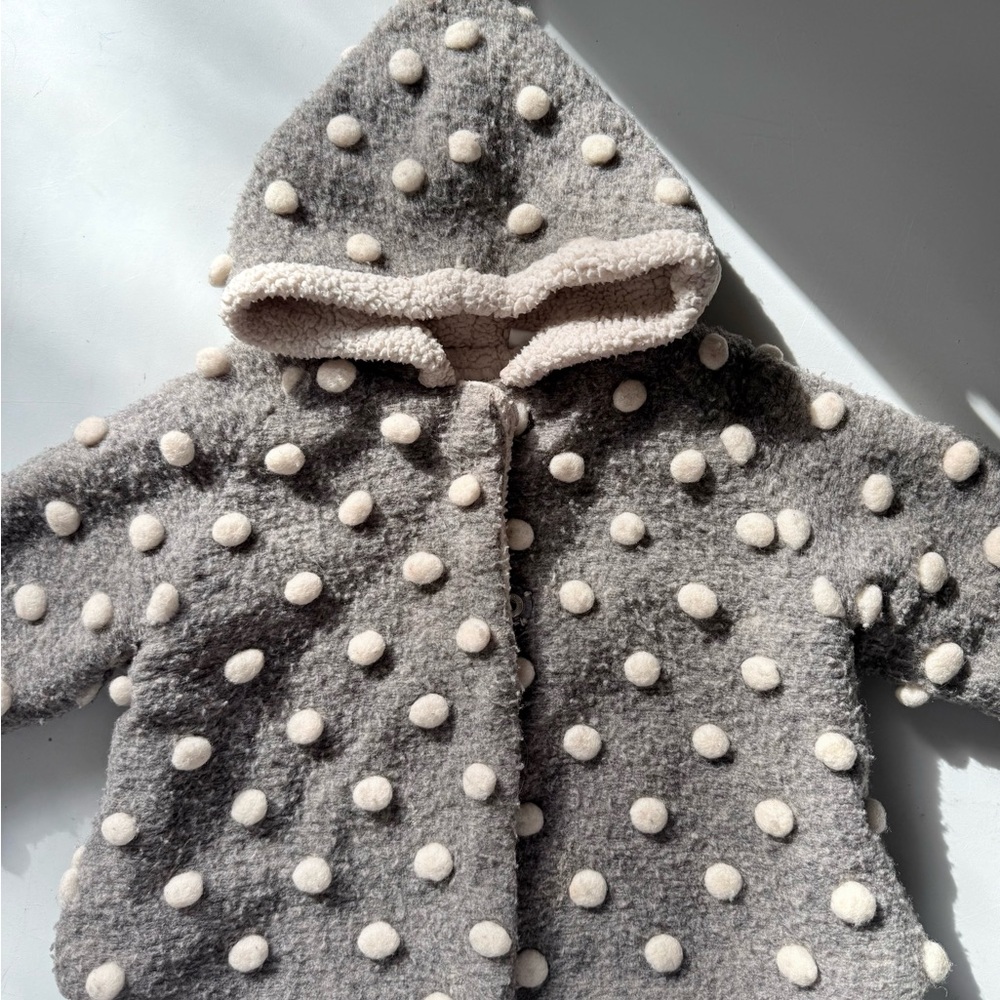 Zara Cream Knitwear for Baby Girl